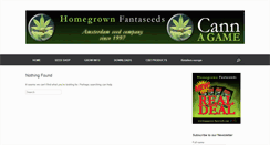 Desktop Screenshot of homegrown-fantaseeds.com